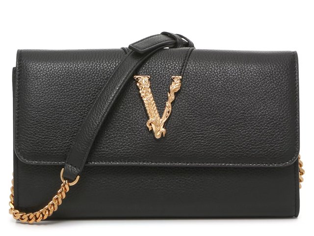 Versace Leather Clutch Free Shipping DSW