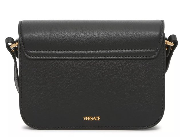Versace pebbled cheap leather crossbody