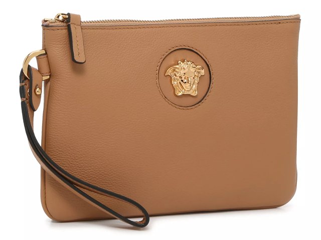 Versace leather hotsell pouch