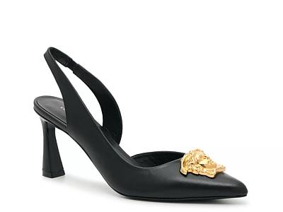 Versace hot sale medusa pumps