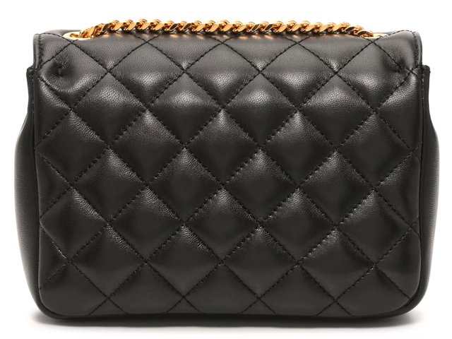 Leather quilted purse deals