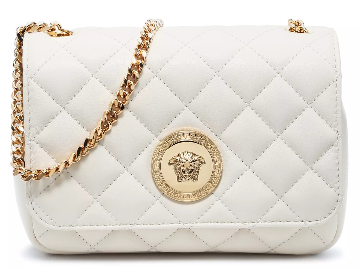 White best sale quilted handbag