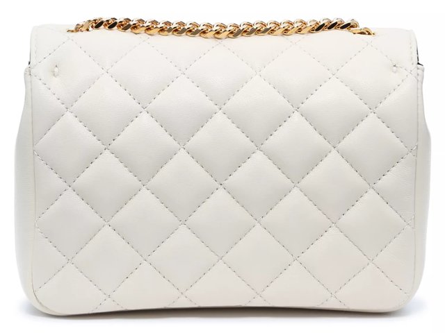 Versace Quilted Leather Crossbody Bag - Free Shipping