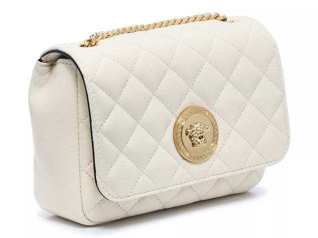 Versace Quilted Leather Crossbody Bag Free Shipping DSW
