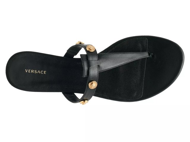 Versace Emblem Stud Sandal