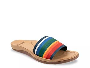 Rainbow flip flops on sale dsw