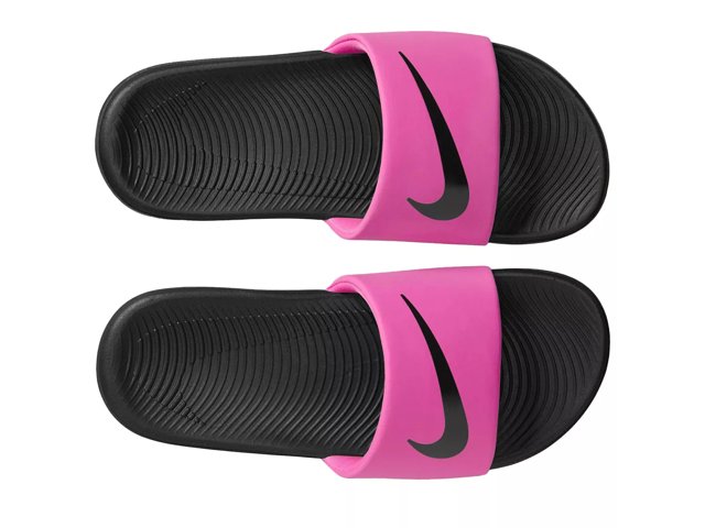 Ladies pink shop nike sliders