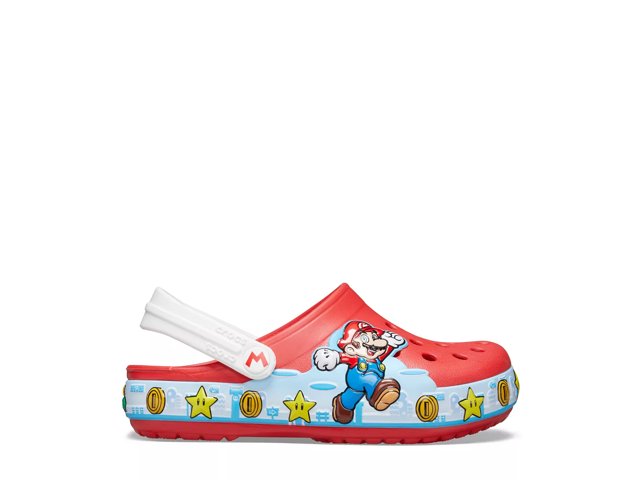 Crocs FL SuperMario Lights Clog Kids Free Shipping DSW