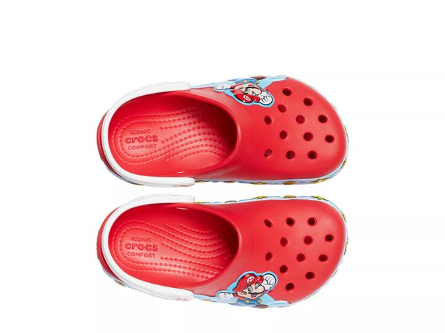 Crocs mario sales