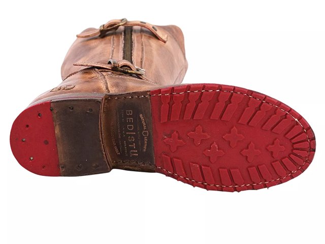 Red gogo boots wide calf store