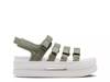Icon Classic Platform Sandal Dark Green view