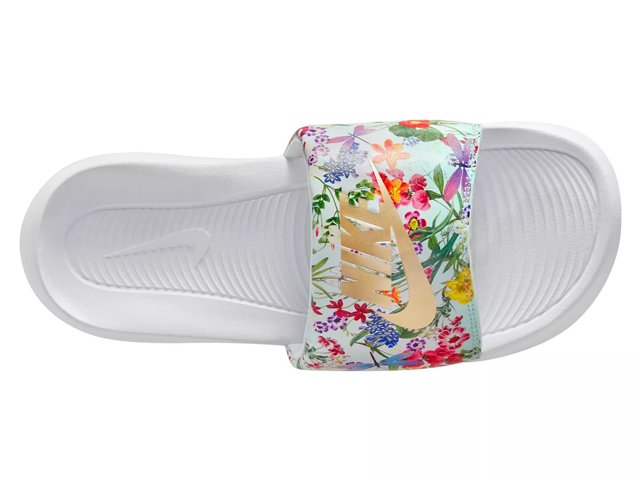 Nike slide sale sandals floral