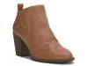 Lucky Brand Branndi Leather Side Dip Booties