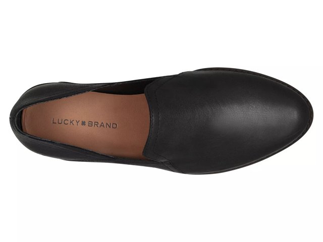 NIB Lucky Brand Cloeey Scalloped Leopard Flat  Leopard flats, Leather flat  loafers, Lucky brand