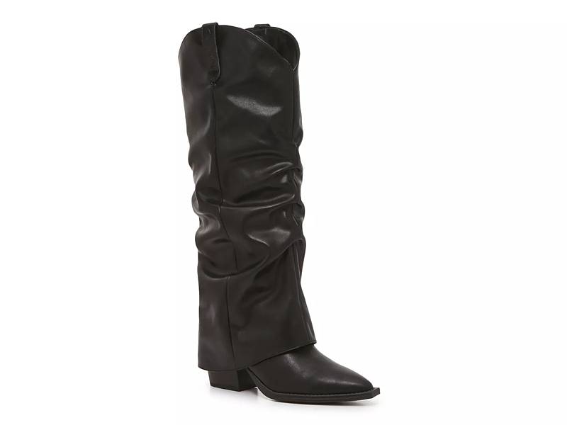 Brayden Western Boot Black – B.loved