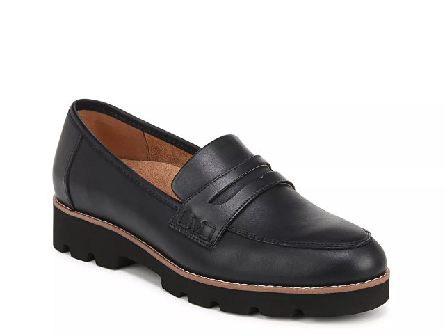vionic cheryl loafer black
