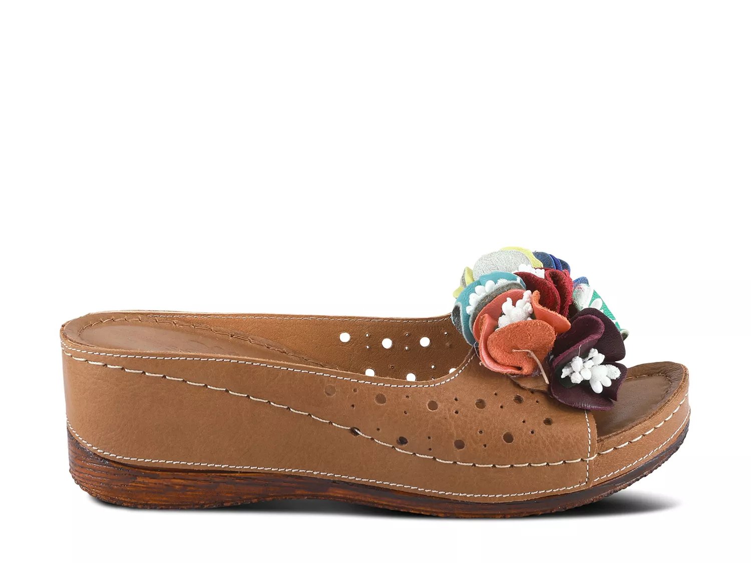 Flowerchild Wedge Sandal