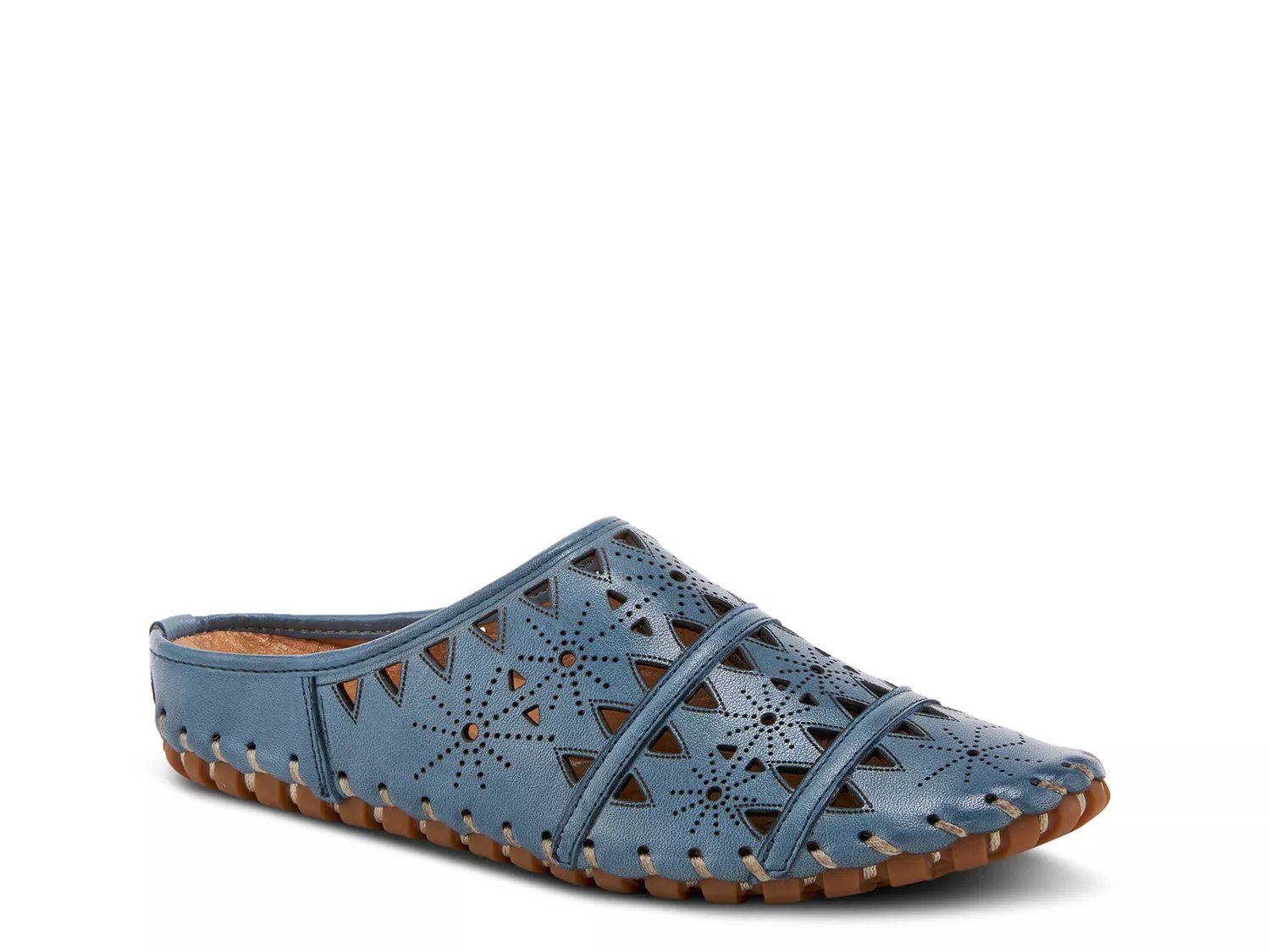 Spring Step Fusalide Mule | Women's | Blue | Size EU 38 / US 7.5-8 | Flats