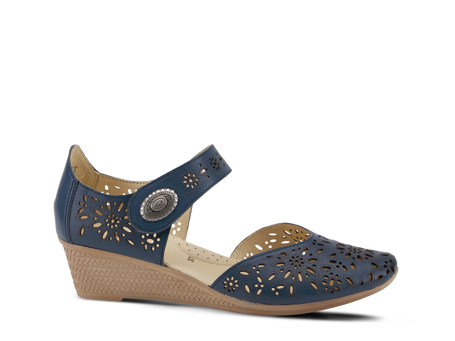 Nougat Wedge Sandal