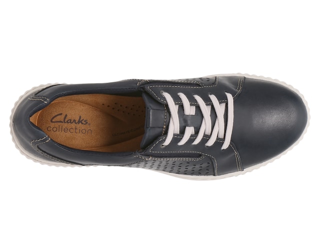 Clarks Women's Caroline Ella Lace-Up Slip-On Sneakers - Macy's