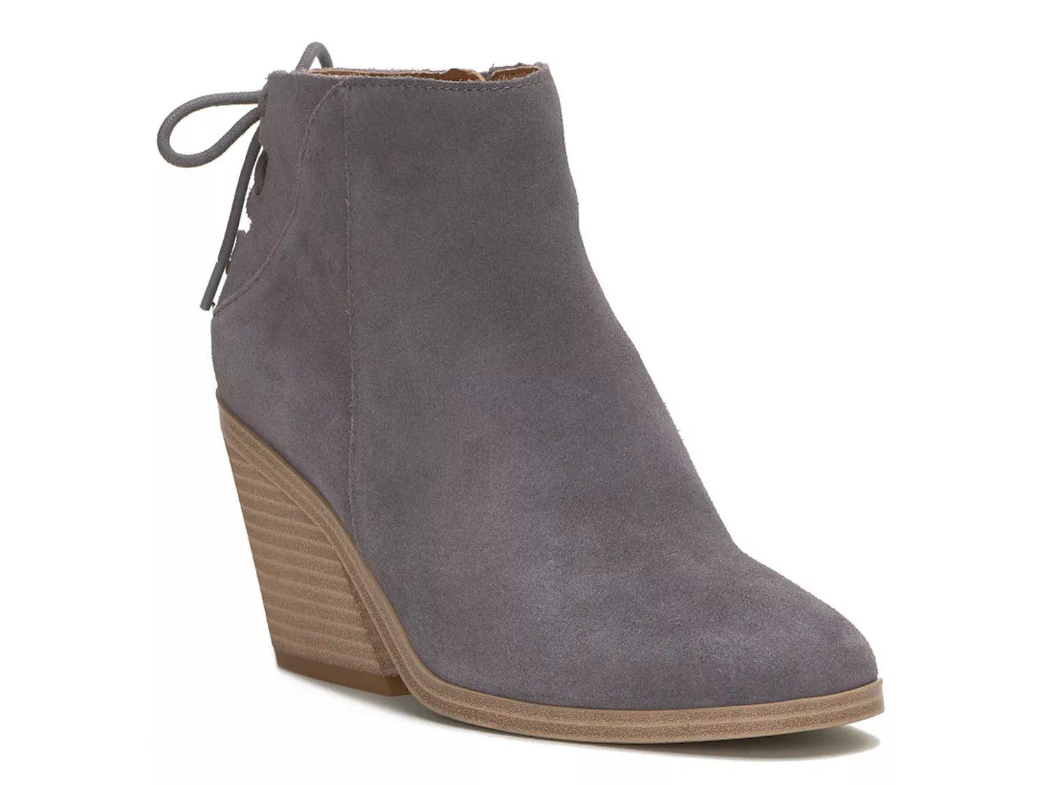 Lucky brand on sale yamina wedge bootie