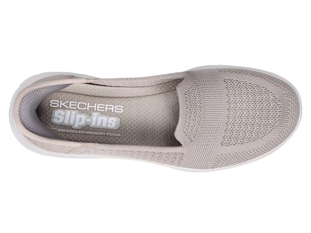 Skechers air cooled memory foam womens slip on best sale
