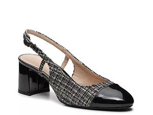 Dsw black slingback store pumps