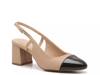 Eliana Pump Sandshell Beige/Black Synthetic view