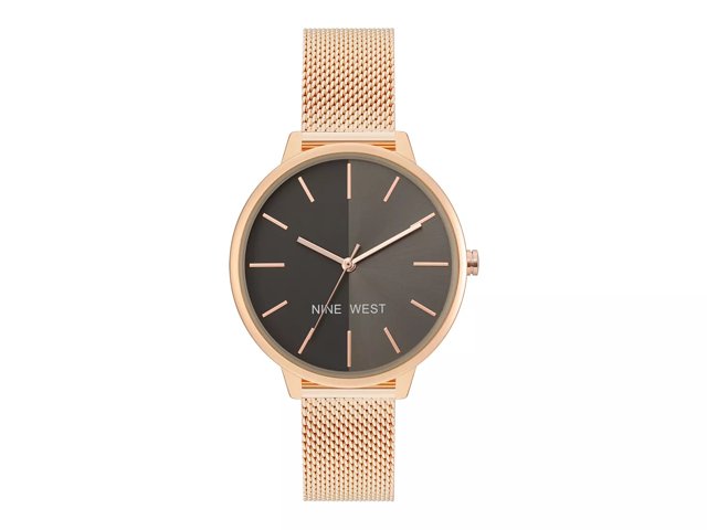 Nine West Metal Mesh Watch FINAL SALE
