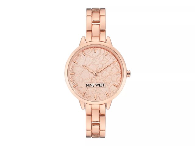 Nine west sales floral watch