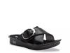 Vanya Wedge Sandal Black view