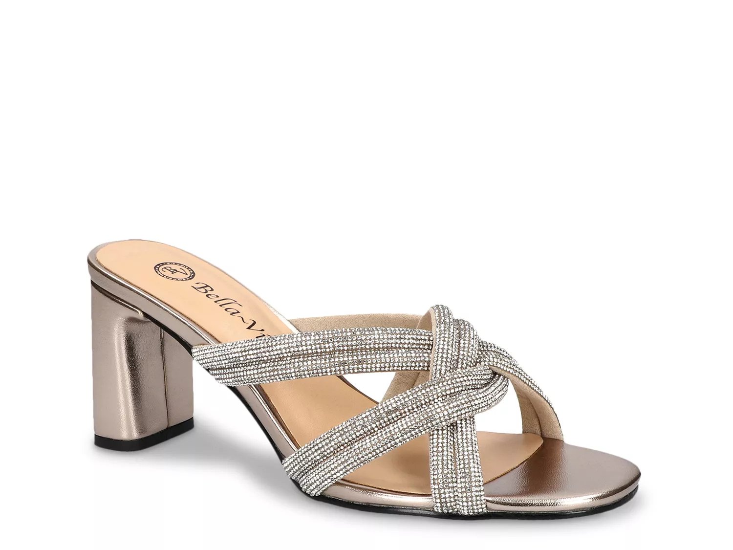 Bella Vita Carmen Sandal | Women's | Gold Metallic | Size 8 | Heels | Sandals