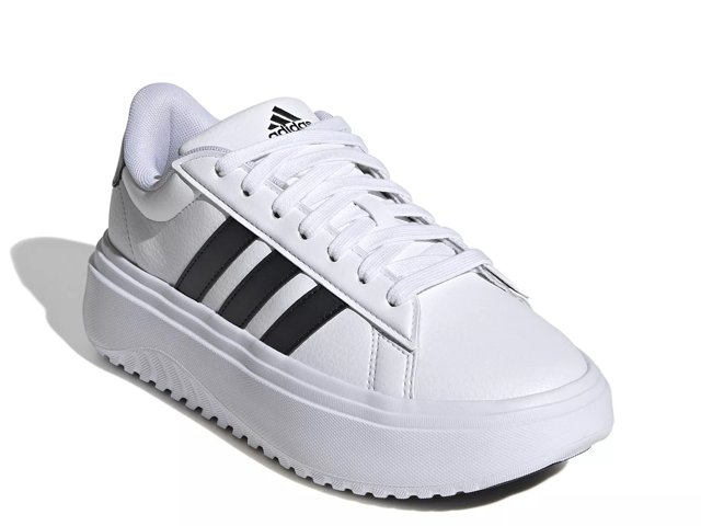 Grand court leather platform sneaker shop