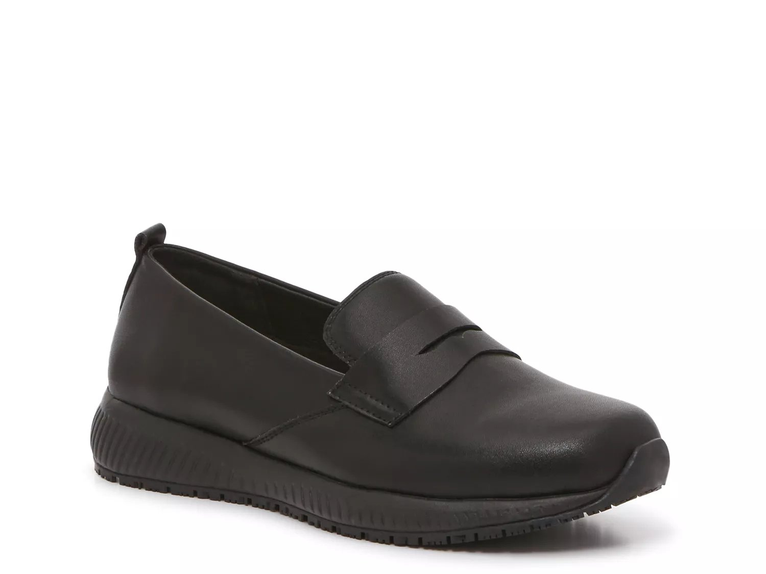 Dsw black store slip on shoes