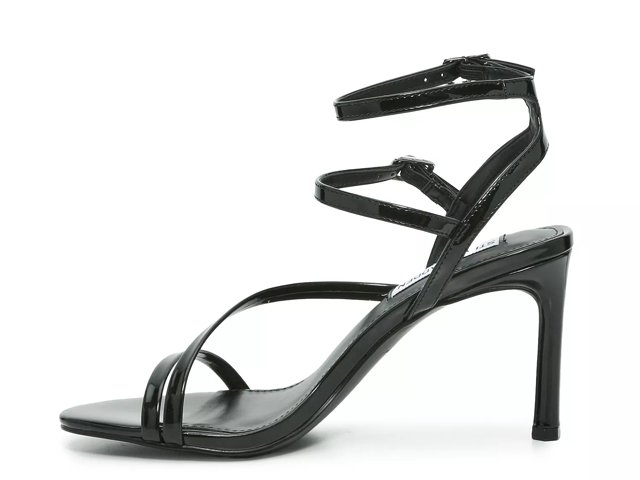 Black strappy heels dsw top