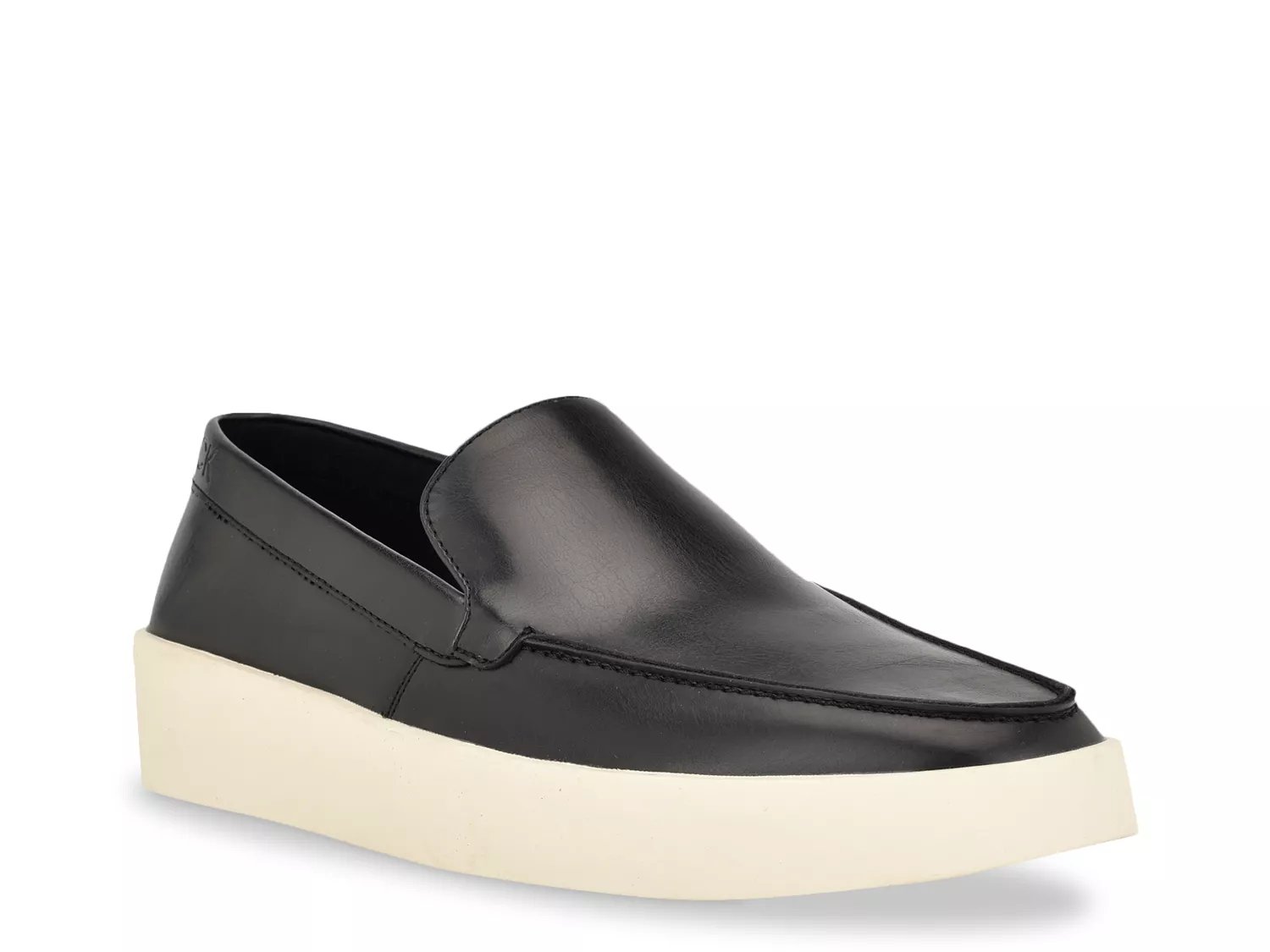 White calvin cheap klein loafers