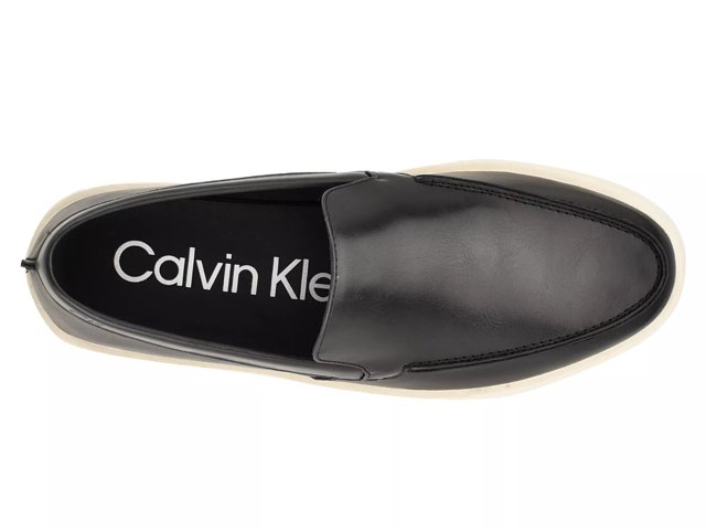 Calvin klein blue loafers hotsell