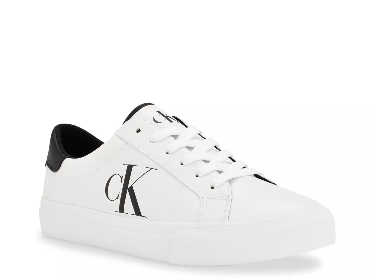 Calvin klein white shoes on sale men