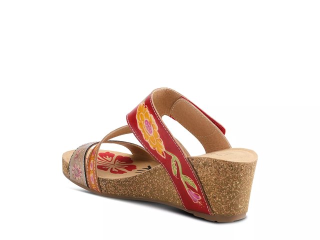 Swan wedge sandal store