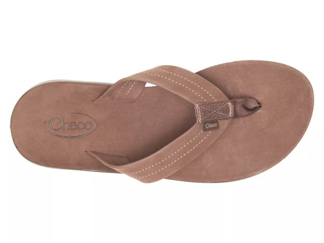 Chaco leather deals flip flops