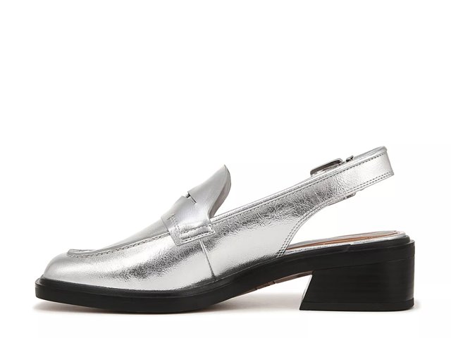 Franco sarto discount silver loafers