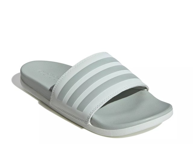 adidas Adilette Comfort Stripes Slide Sandal Women s