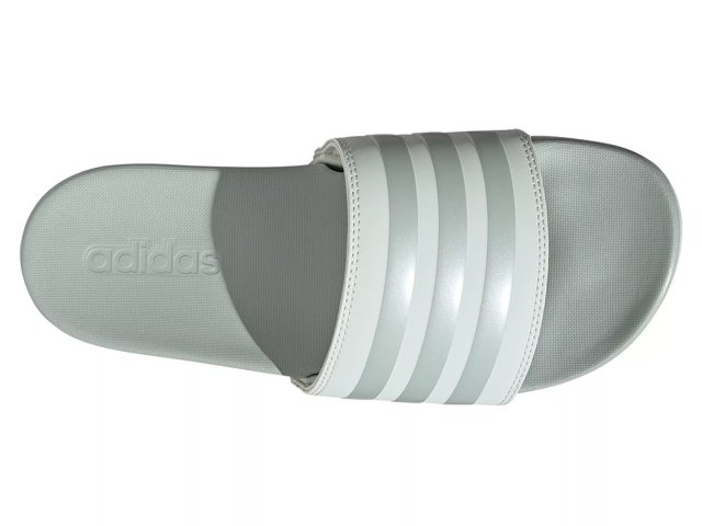 Adidas slippers gray discount