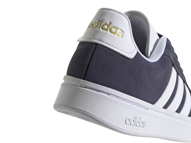 Adidas grand court cinza outlet