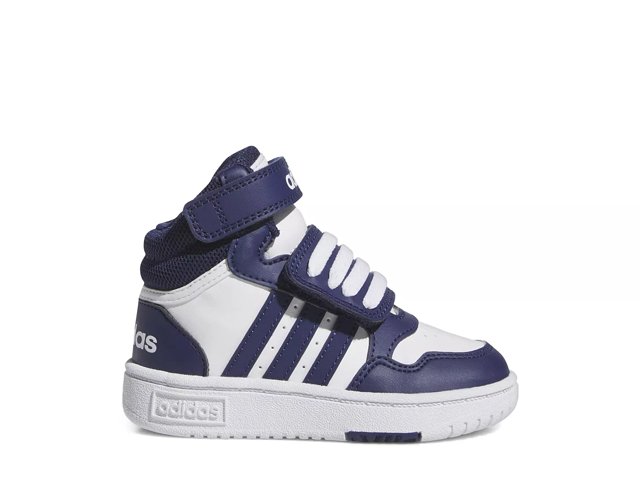 adidas Hoops 3 Mid Basketball Shoe Kids Free Shipping DSW