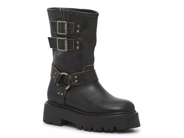 Steve Madden Reika Motorcycle Boot