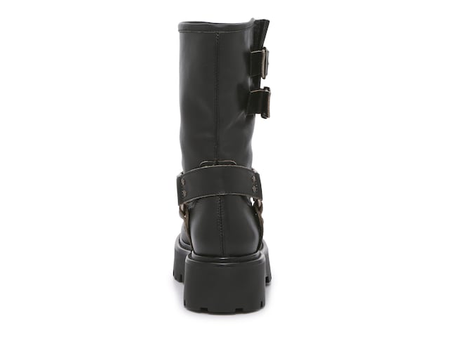 Steve Madden Reika Motorcycle Boot - Free Shipping | DSW