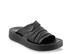 Harper - Black Leather Sandals