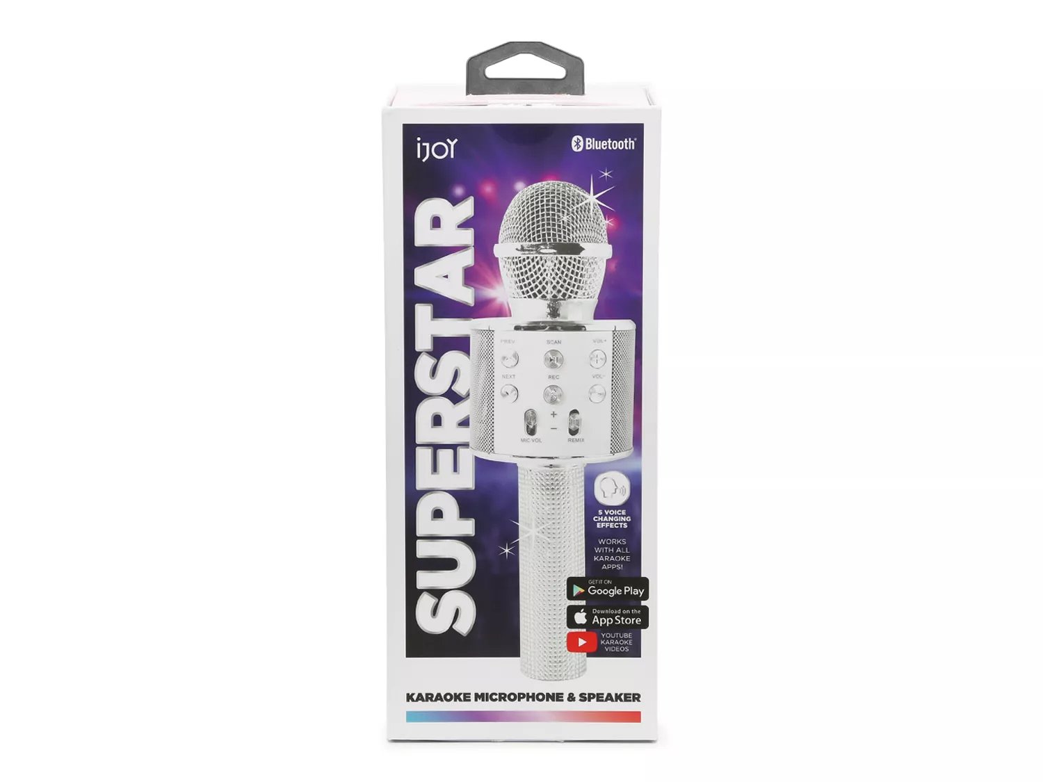 Ijoy open mic discount bluetooth karaoke microphone