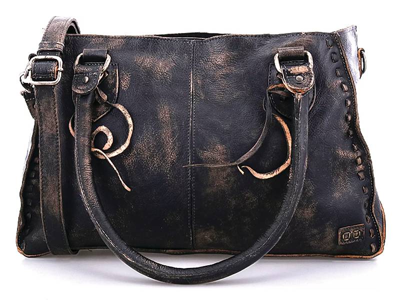 Bed:Stu Rockaway Satchel Women's Black